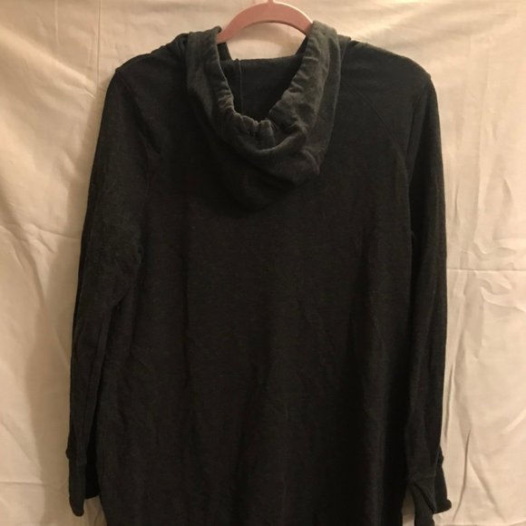 Hyba Dark Grey Hoodie Size Large - Picture 2 of 2